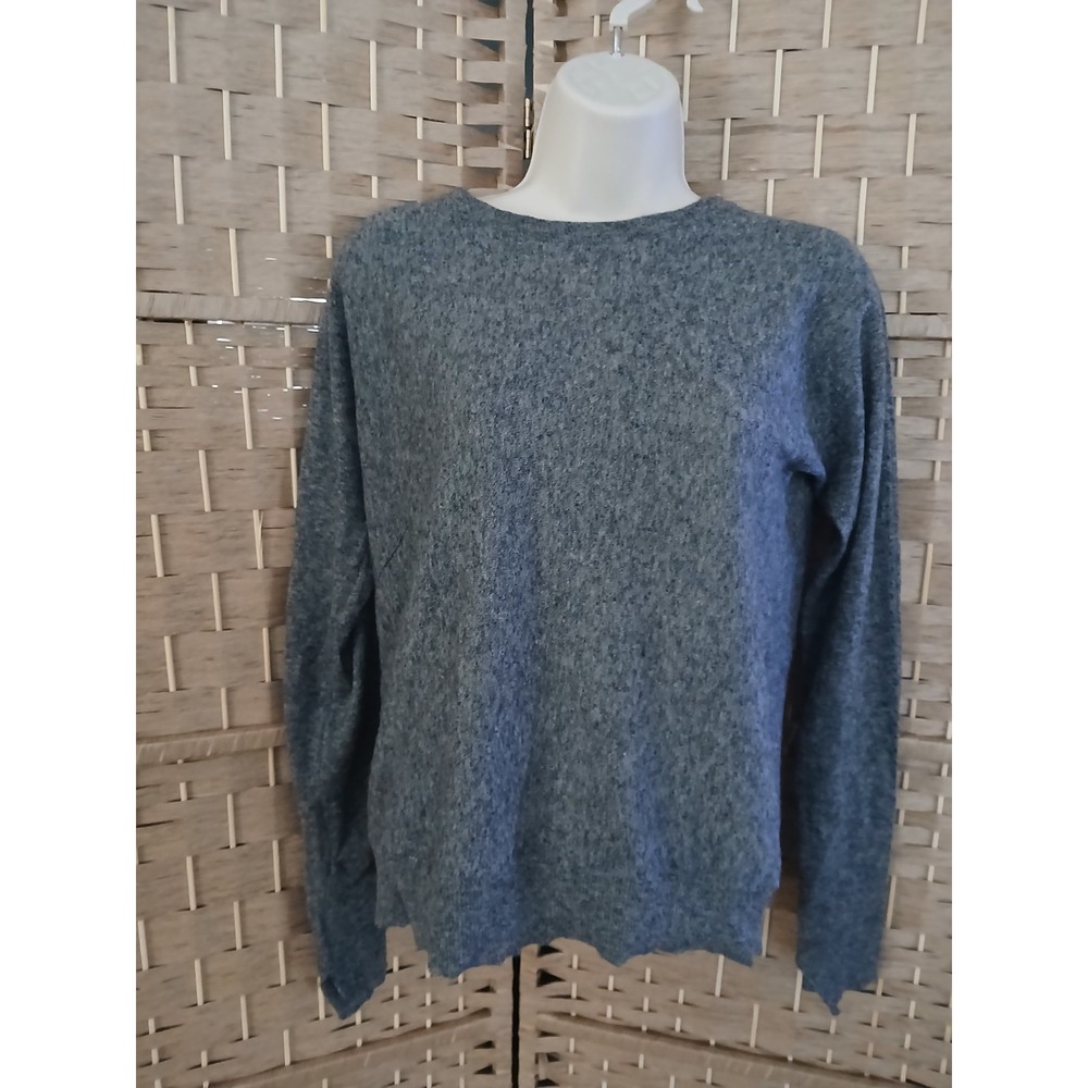 Zadig & Voltaire Gray Lightweight Cashmere Blend Crisp Cp Sweater Sz XS
